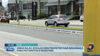 Itajaí investe em melhorias na Av. Osvaldo Reis