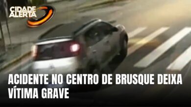 Motociclista fica em estado gravíssimo após acidente em Brusque