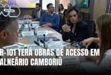 BR-101: Prefeita de Balneário Camboriú discute obras com ministro