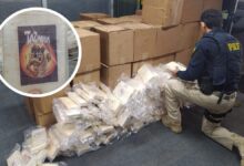 4 são presos após maior apreensão de cocaína da história de SC