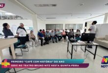 Café com História abre programação no Teatro Bruno Nitz