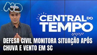Chuva e vento causam danos em casas e alagamentos em Lontras SC