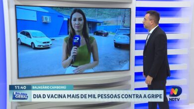 Dia D vacina mais de mil pessoas contra gripe em Balneário Camboriú