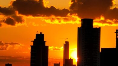 Massa de ar quente faz regiões de SC 'ferverem' em SC