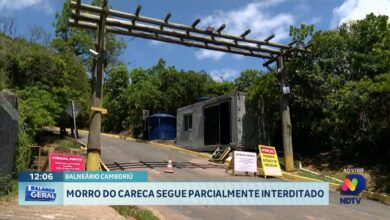 Morro do Careca segue parcialmente interditado em BC,
