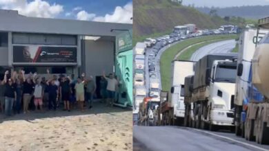Motoristas de SC decidem aderir à greve dos caminhoneiros