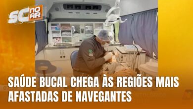 Odontomóvel de Navegantes leva atendimento odontológico ao interior da cidade