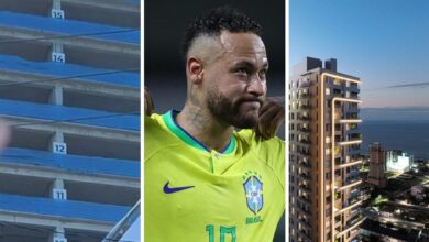 prédio do Neymar 'pula' o 13º andar e chama a atenção em SC