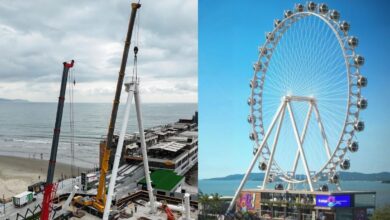 Roda-gigante ‘padrão Dubai’ de R$ 50 milhões começa a ganhar forma em Itapema