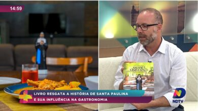 Livro destaca Santa Paulina e sua influência na gastronomia