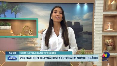 Ver Mais com Thayná Costa estreia em novo horário na NDTV