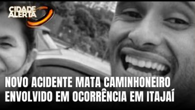 Caminhoneiro envolvido em acidente em Itajaí morre em nova colisão em SP