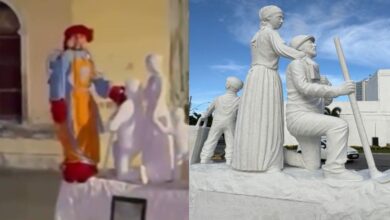 Carreta da Alegria vai pagar custos de monumento histórico quebrado em Itajaí