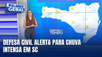 Central do Tempo – Chuva persistente e mar agitado colocam litoral catarinense em atenção