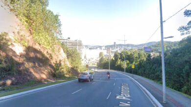 Chuva intensa interdita avenida em Balneário Camboriú