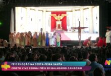 Fé e emoção marcam Sexta-Feira Santa com Cristo Vive em BC