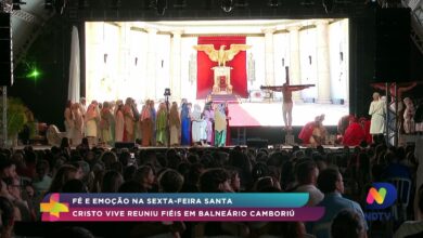 Fé e emoção marcam Sexta-Feira Santa com Cristo Vive em BC
