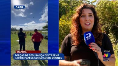 Itapema capacita forças de segurança com curso sobre drones