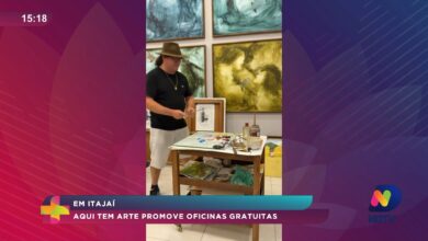 Programa Aqui Tem Arte oferece oficinas gratuitas em Itajaí