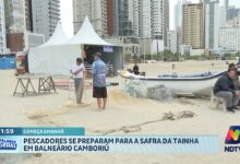 Pescadores se preparam para início da safra da tainha em SC