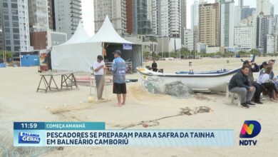 Pescadores se preparam para início da safra da tainha em SC