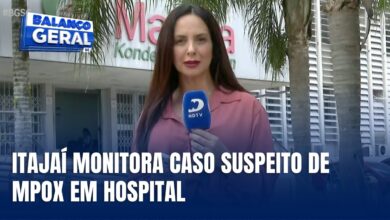 Profissional de saúde é internado com suspeita de mpox em Itajaí