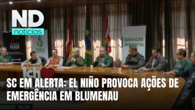 Blumenau ativa plano de emergência para enfrentar chuvas do El Niño