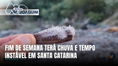 Central do Tempo – Fim de semana será com temperaturas amenas e chuva passageira