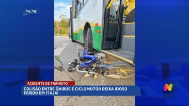 Itajaí tem confusão creche municipal e acidente com idoso ferido no trânsito