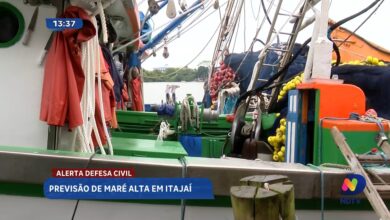 Defesa Civil alerta para previsão de maré alta em Itajaí nesta semana
