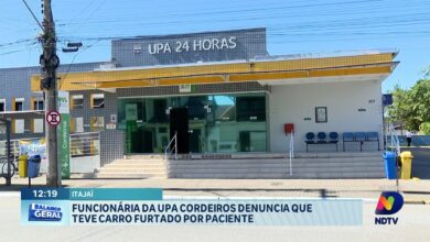 Funcionária da UPA denuncia furto de carro por paciente em Itajaí,