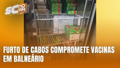 Furto de energia afeta armazenamento de vacinas em Balneário Camboriú