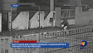 Furto em instituição de Itajaí deixa prejuízo para crianças e adolescentes