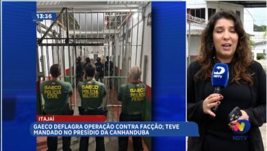 Operação do GAECO mira facção e cumpre mandado em presídio de Itajaí