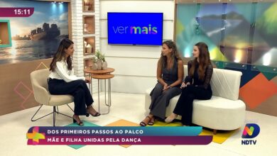 Da infância ao palco: laço entre mãe e filha brilha na dança