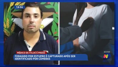 Médico foragido por estupro é preso em Itajaí com tecnologia