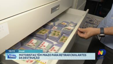 Motoristas devem retirar CNHs antes de prazo para destruição