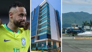 O refúgio ‘discreto’ de Neymar quando pousa avião que cruza continentes sem abastecer em SC
