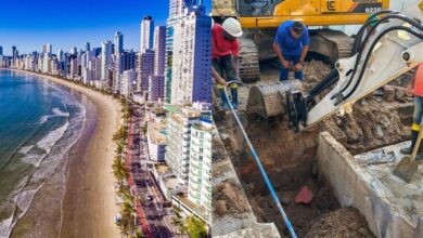 Megaobra muda trânsito no Centro de Balneário Camboriú