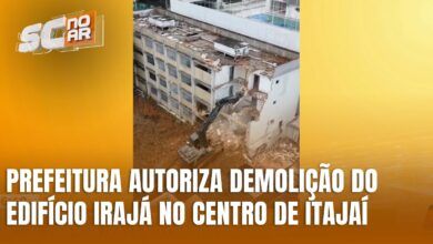 Demolição do Edifício Irajá é autorizada pela Prefeitura de Itajaí