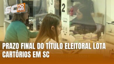 Último dia para regularização do título gera filas no Norte e Vale do Itajaí