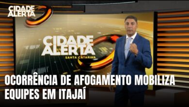 Equipes de resgate atuam em ocorrência de afogamento em Itajaí