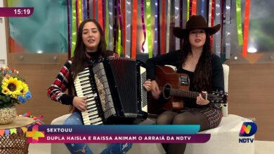 Dupla Haisla e Raissa anima o Arraiá do VM com muita música