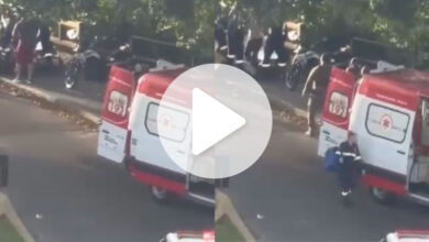 Homem foge da PM e esfaqueia ciclista pelas ruas de Itajaí