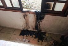 Cortina pega fogo e homem sofre queimaduras em casa de Camboriú
