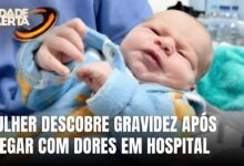 Mulher descobre gravidez e entra em trabalho de parto após atendimento de suposta pedra no rim