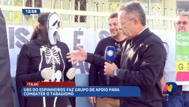 Grupo antitabagismo da UBS Espinheiros ajuda moradores em Itajaí