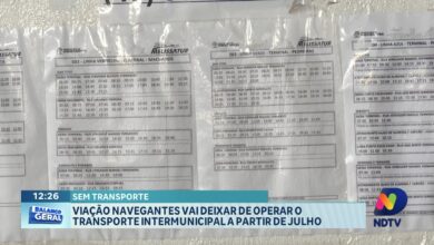 Viação Navegantes deixará transporte intermunicipal em julho