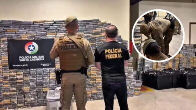 Apreensão histórica de cocaína em SC supera em quase seis vezes carga encontrada em bunker para envio à Europa