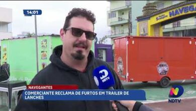 Comerciante denuncia sequência de furtos em trailer de lanches em Navegantes